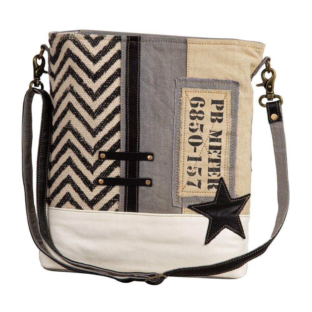 MYRA - Globetrotter Patch Shoulder Bag