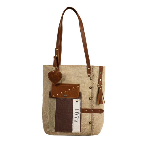 MYRA - Yesteryear Vintage Style Tote Bag