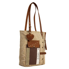 Load image into Gallery viewer, MYRA - Yesteryear Vintage Style Tote Bag