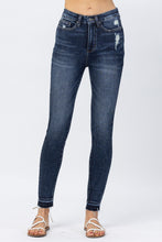 Load image into Gallery viewer, JUDY BLUE Open Hem Tummy Control Skinny Jeans