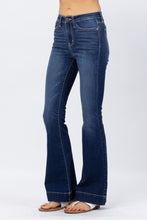Load image into Gallery viewer, JUDY BLUE Dark Wash Trouser Flare