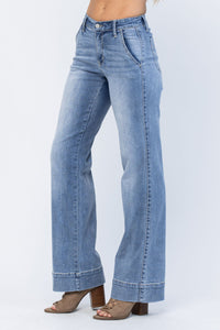 JUDY BLUE Wide Leg Jeans