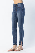 Load image into Gallery viewer, JUDY BLUE Released Hem Side Slit Skinny Jeans