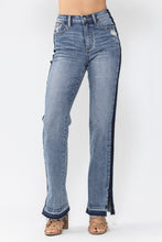 Load image into Gallery viewer, JUDY BLUE Side Seam Detail Straight Leg Jeans