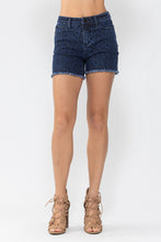 Load image into Gallery viewer, JUDY BLUE Denim Leopard Shorts