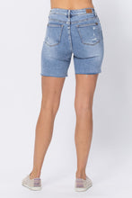 Load image into Gallery viewer, JUDY BLUE Mid Length Patch Shorts