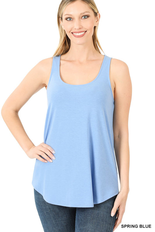 Rounded Hem Basic Tank