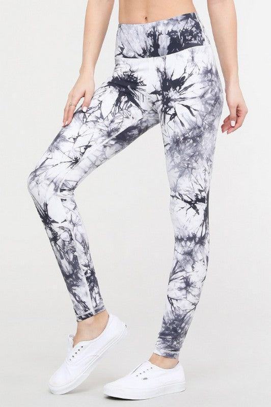 Athletic Soft Tie Dye Leggings