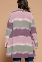 Load image into Gallery viewer, Soft Ombre Stripe Curvy Cardigan