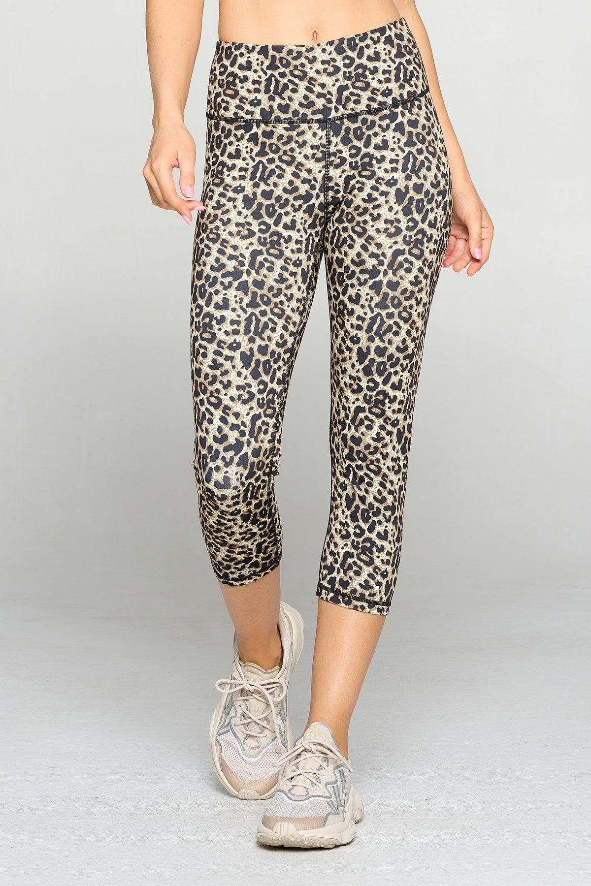 Active Cheetah Capri Leggings