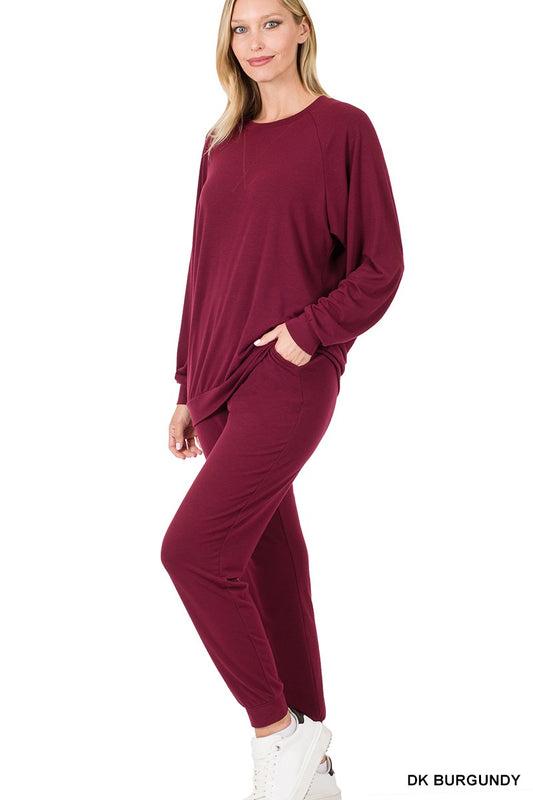 Raglan Pullover and Jogger Set