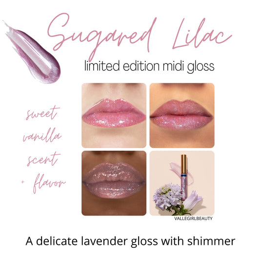 SUGARED LILAC LIPSENSE - Moisturizing Gloss (Midi Size)