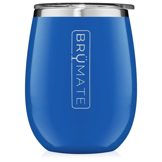 BruMate Uncork'd Wine Tumbler - ROYAL BLUE