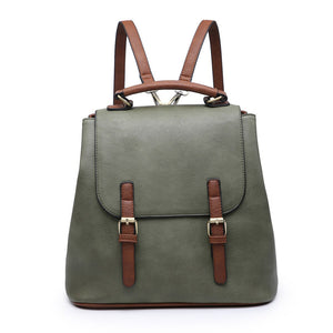 Buckle Strap Backpack