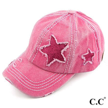 Load image into Gallery viewer, C.C. Glittery Vintage Star Cap