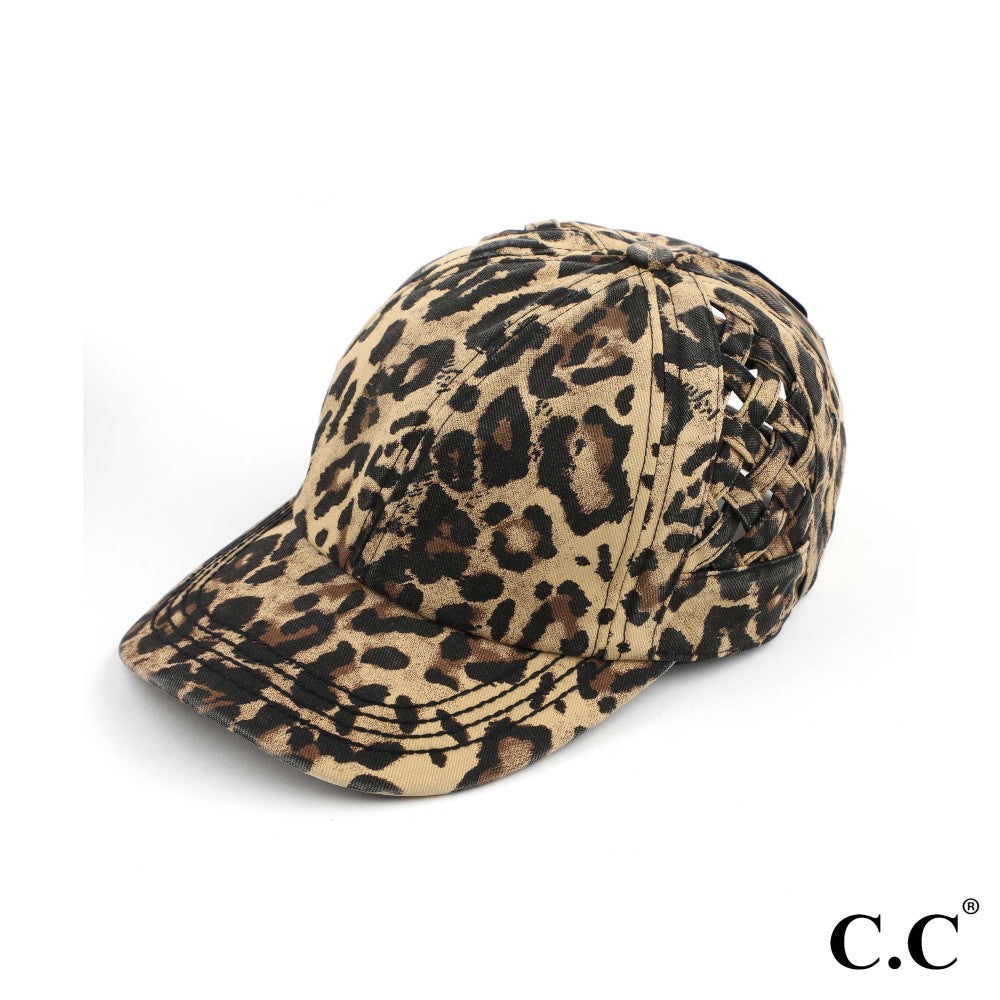 C.C. Camo Criss Cross Cap