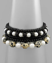 Load image into Gallery viewer, Pearl &amp; Stone Mix Bracelets