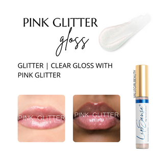 PINK GLITTER LIPSENSE - Moisturizing Gloss