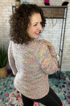 Load image into Gallery viewer, Multi Colored Textured Knit Sweater