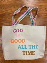 Load image into Gallery viewer, GOD IS GOOD Canvas Tote Bag