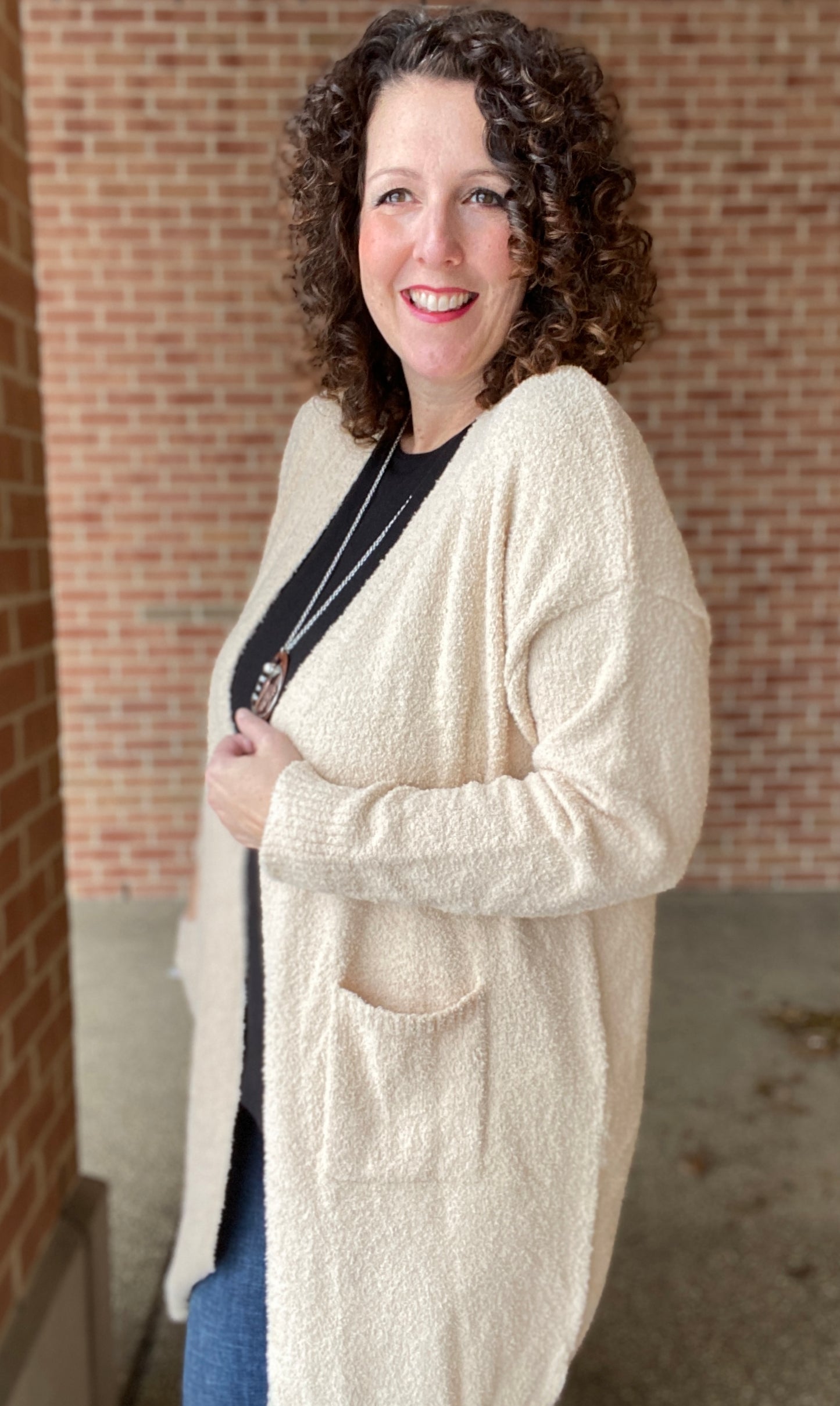 Cozy and Plush Cardigan - CREAM