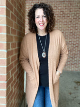 Load image into Gallery viewer, Cozy and Plush Cardigan - MOCHA