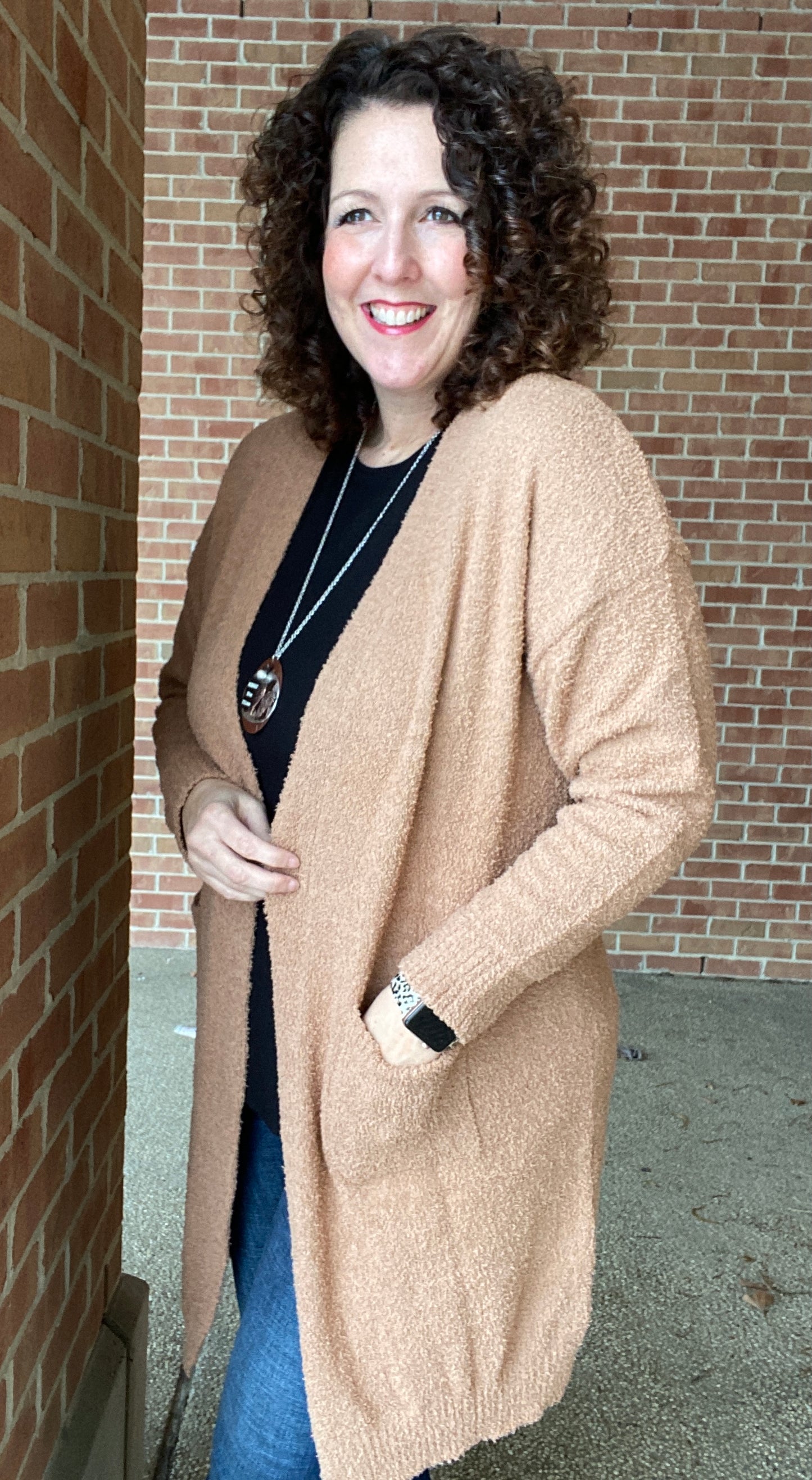 Cozy and Plush Cardigan - MOCHA