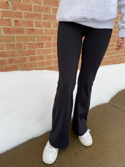 Wide Waistband Yoga Pants