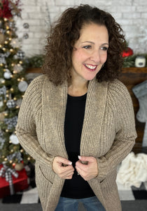 Shawl Collar Cardigan