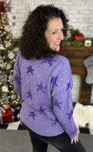 Load image into Gallery viewer, Violet Star Sweater