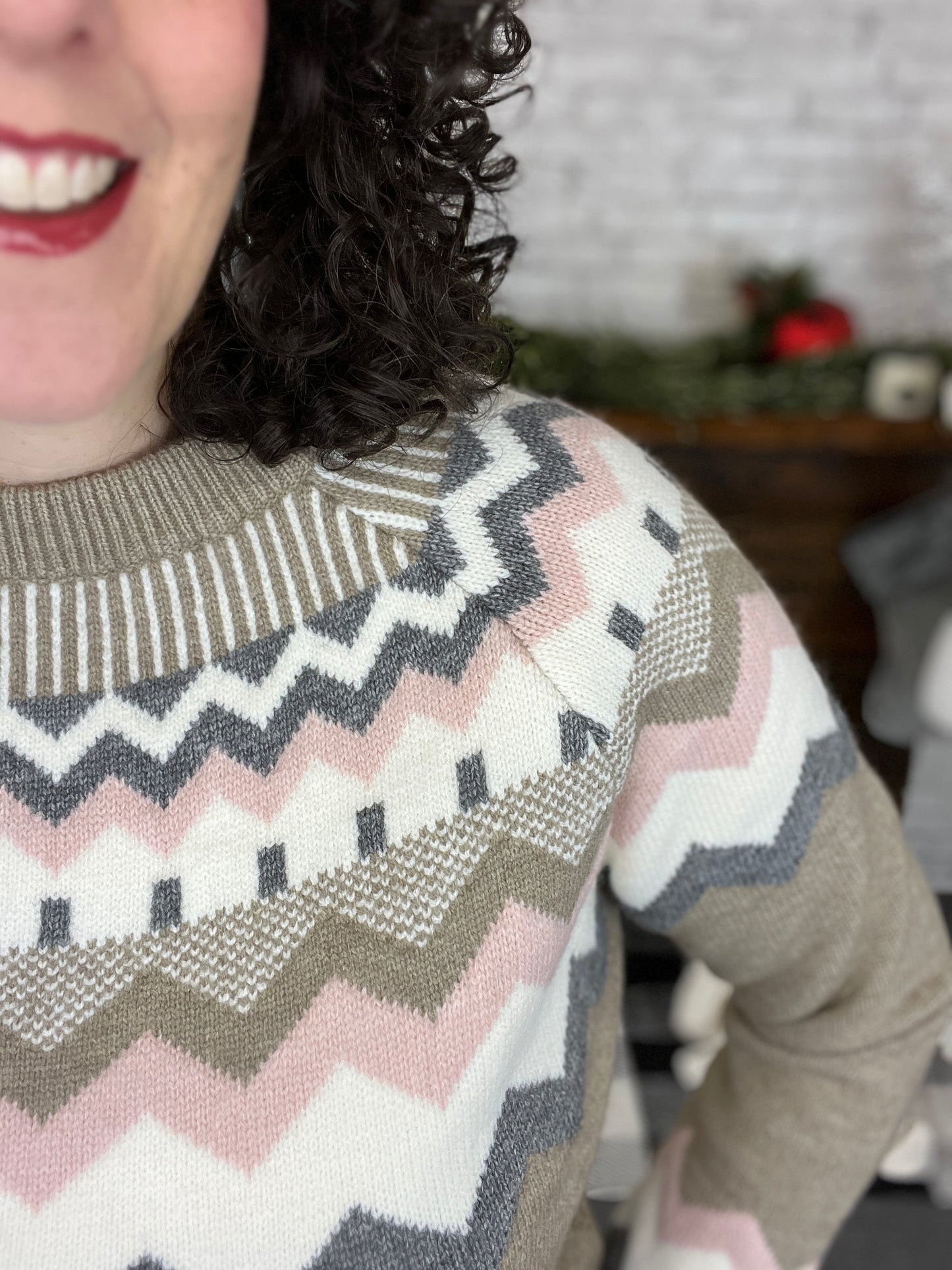 Nordic Chevron Sweater