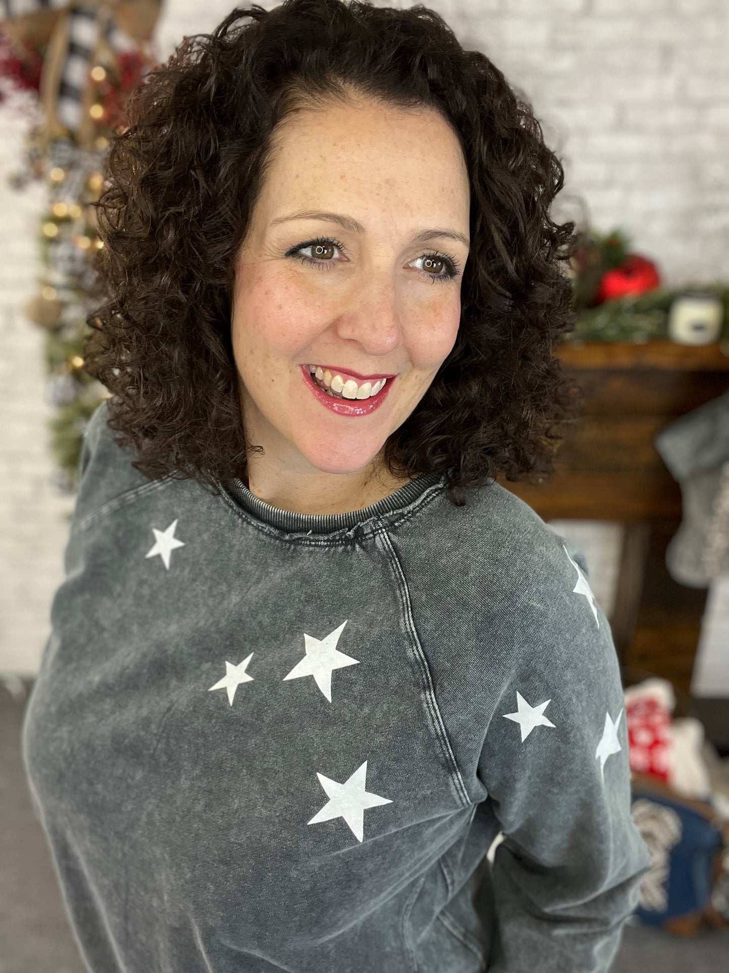 Star Detail Sweatshirt