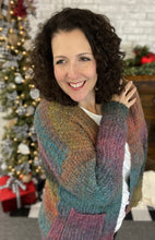 Load image into Gallery viewer, Jeweled Ombre Cardigan