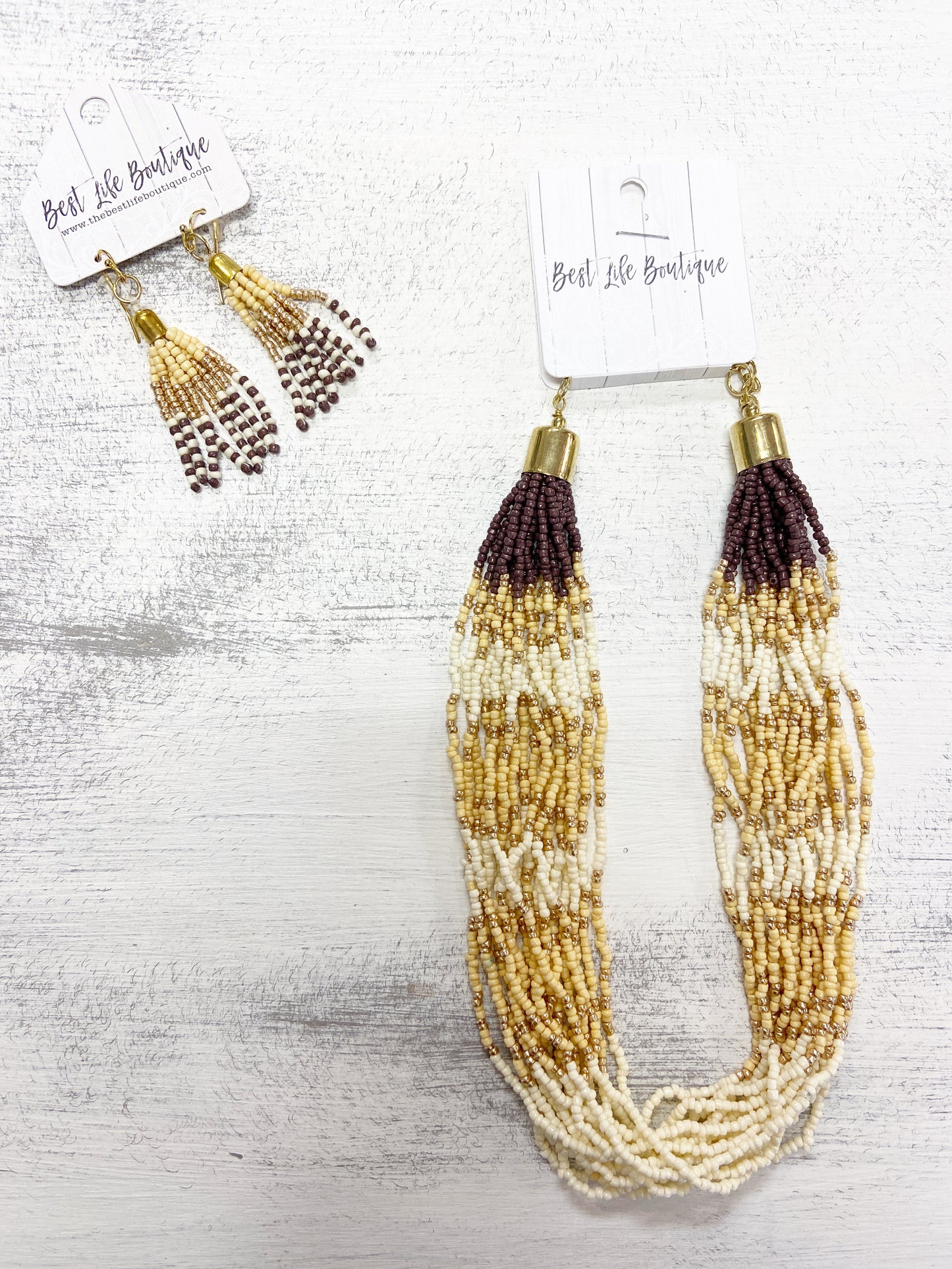 Seed Bead Earrings