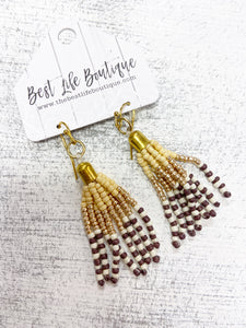 Seed Bead Earrings