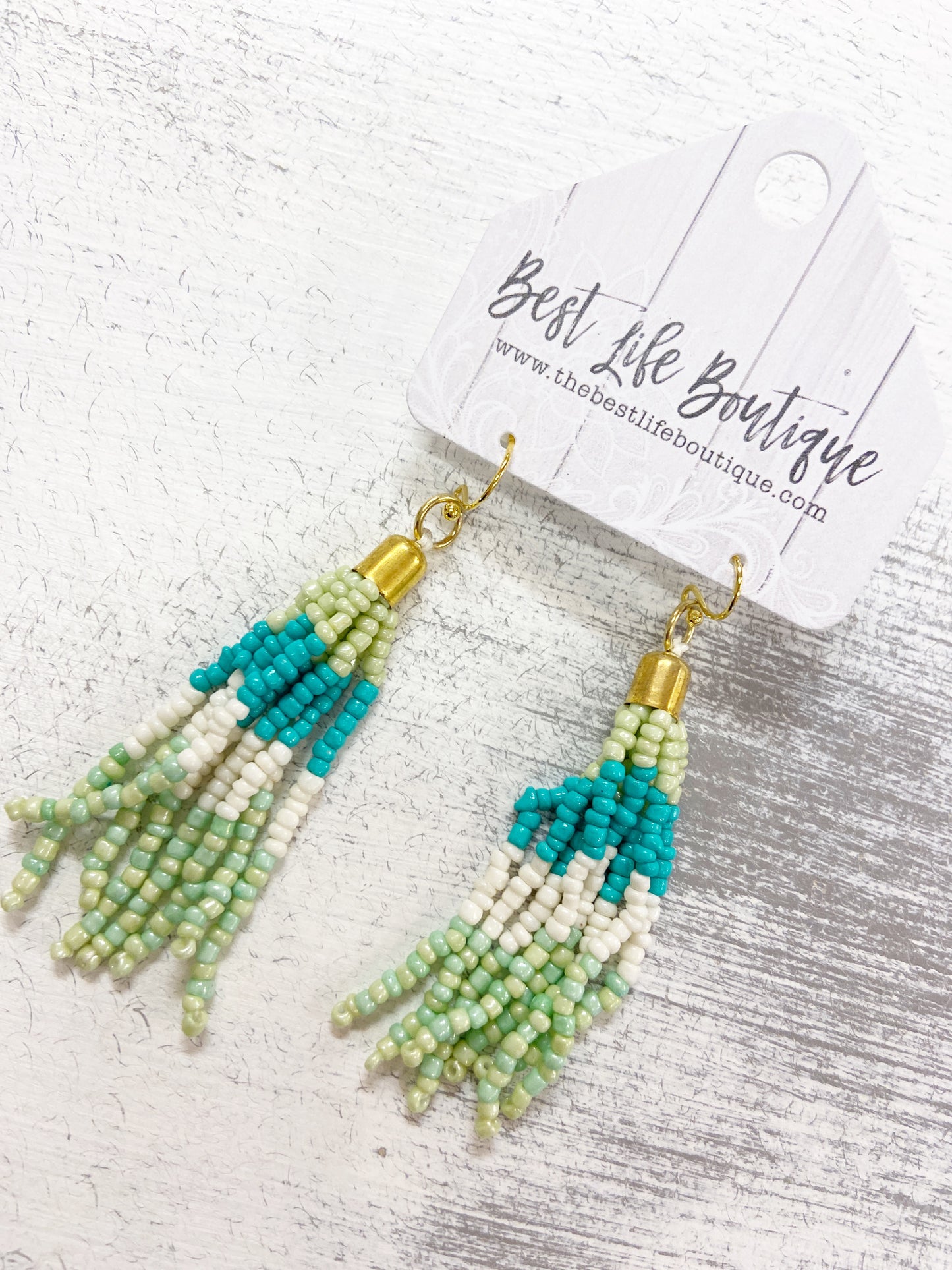 Seed Bead Earrings