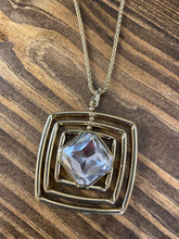 Load image into Gallery viewer, Square Pendant Necklace