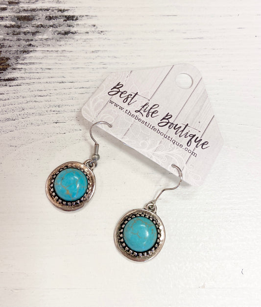 Chunky Stone Earrings
