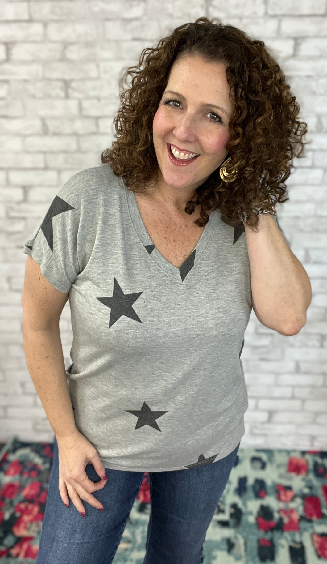 Star French Terry Top