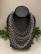 Load image into Gallery viewer, Multi Chain Circle Link Necklace