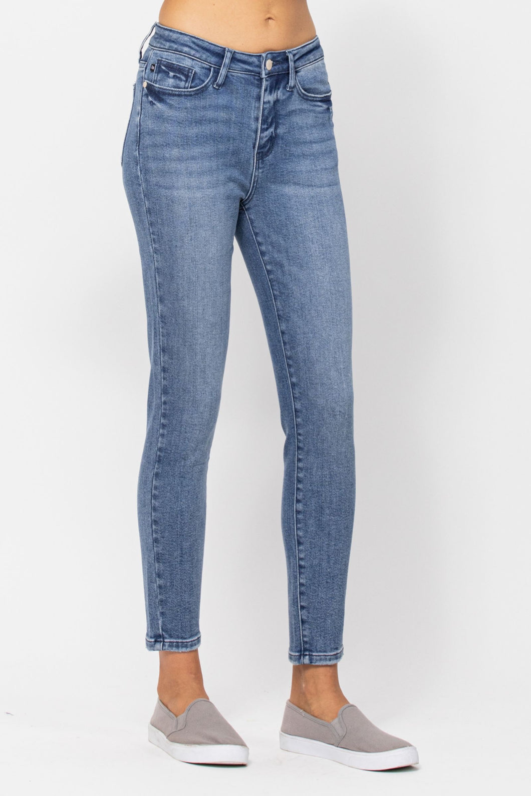 JUDY BLUE High Waist Relaxed Fit Skinny Jean