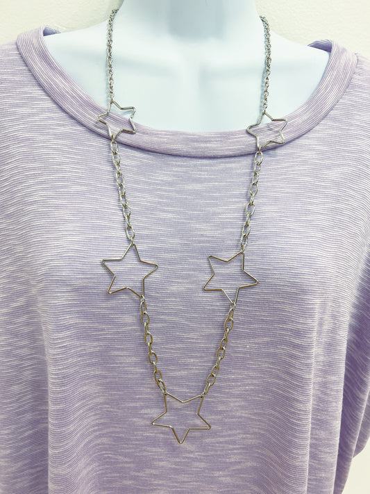 Long Star Necklace