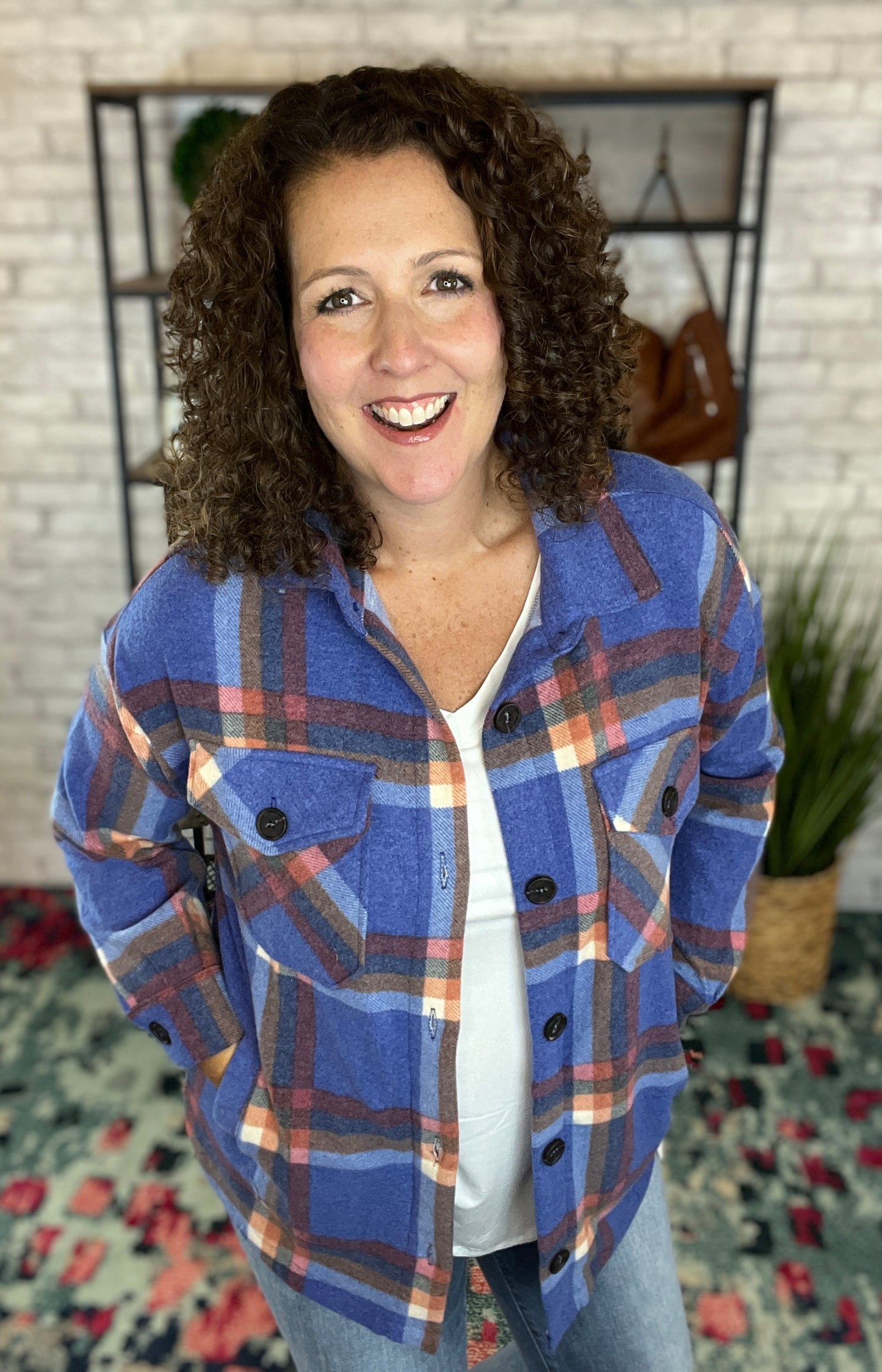 Fleece Plaid Shacket