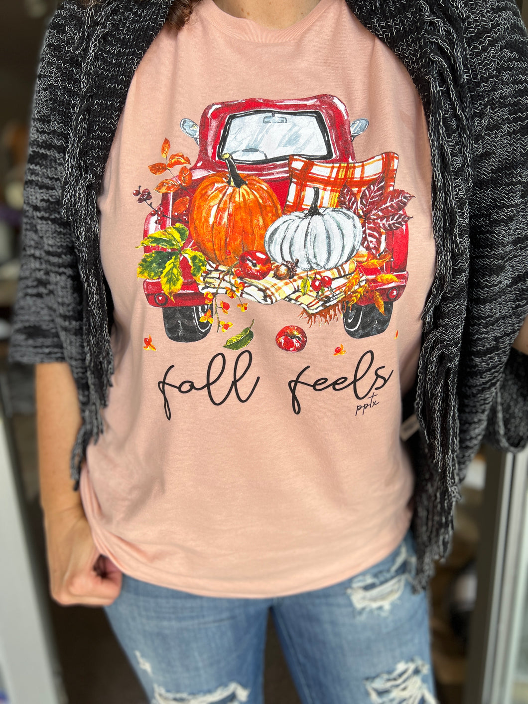 FALL FEELS TRUCK Graphic Tee