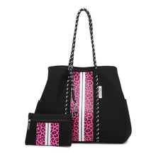 Load image into Gallery viewer, Bomb Striped Neoprene Bag with Pouch