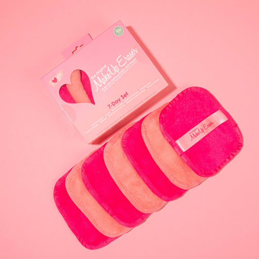 'I Heart <3 You' 7-Day MakeUp Eraser Set