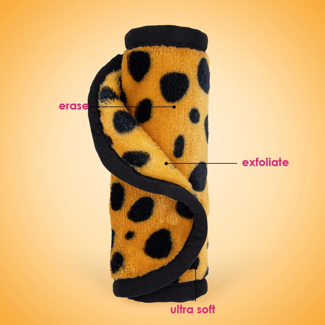 Cheetah Print MakeUp Eraser & Mini Sweater