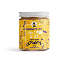 Load image into Gallery viewer, BUMBLEBERRY FARMS - Cinnamon Stick Honey Cream Spread - 8OZ