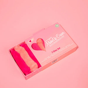 'I Heart <3 You' 7-Day MakeUp Eraser Set