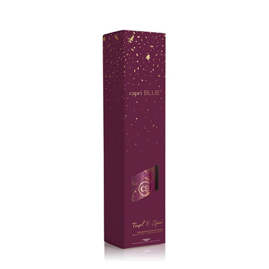 GLIMMER - TINSEL & SPICE REED DIFFUSER, 8 oz